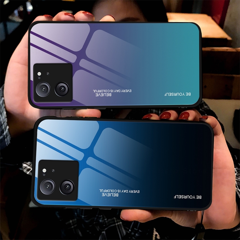 Glass Phone Case For Xiaomi Poco F6 Pro F5 Pro F3 Poco X6 Pro X5 X3 Pro X3 NFC M6 Pro M4 Pro M5 4G 5G Cover Pocophone F6 Pro