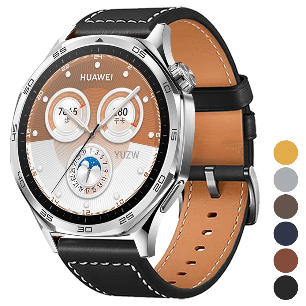 HUAWEI WATCH GT Series Совместимый Кожаный Сменный Ремешок 22 Мм/20 Мм