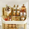 Makeup Storage Box Dust-proof Cosmetic Organizer Large Capacity Jewelry Nail Polish Cosmetic Container Makeup Organizer Box 3