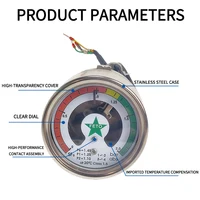 Y60 Series SF6 Gas Density Gauge SF6 Density Monitor for Sealed Container Ring Main Unit Switchgear Indoor Outdoor SF6 3
