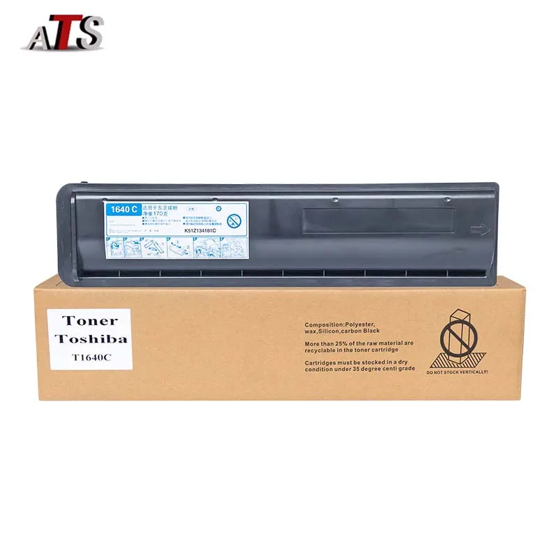 

Новый совместимый тонер-картридж BK T1640 T 1610 для Toshiba T1640, тонер-картридж, копировальный картридж, качественный тонер-картридж, запасные части