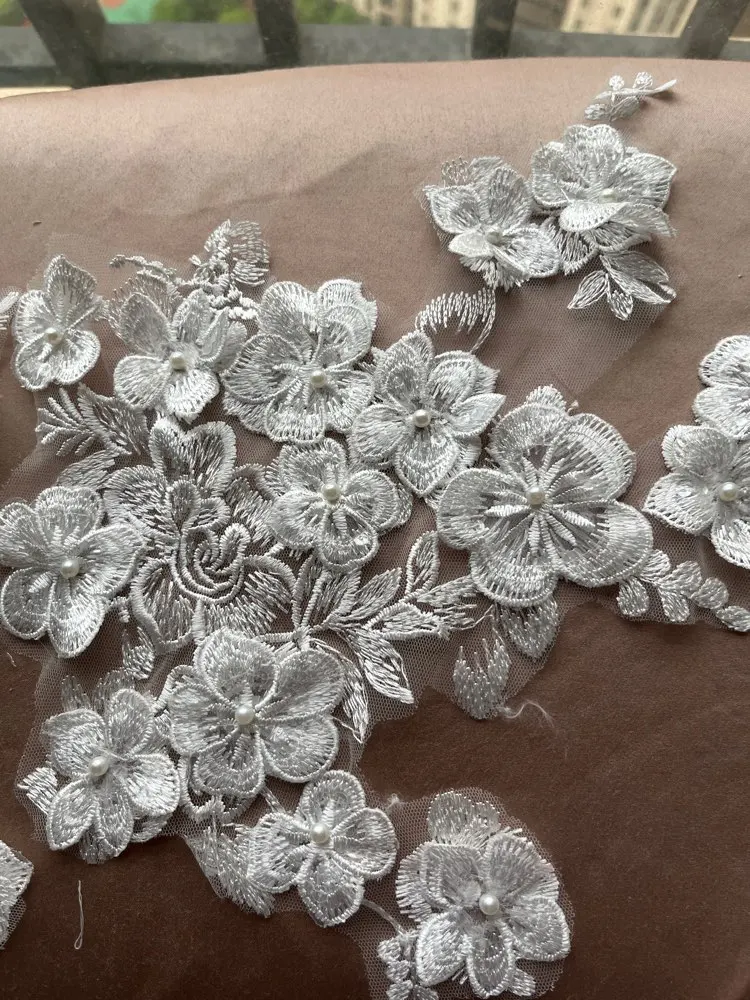 

Custom veil 120" long/108"wide/36" blusher