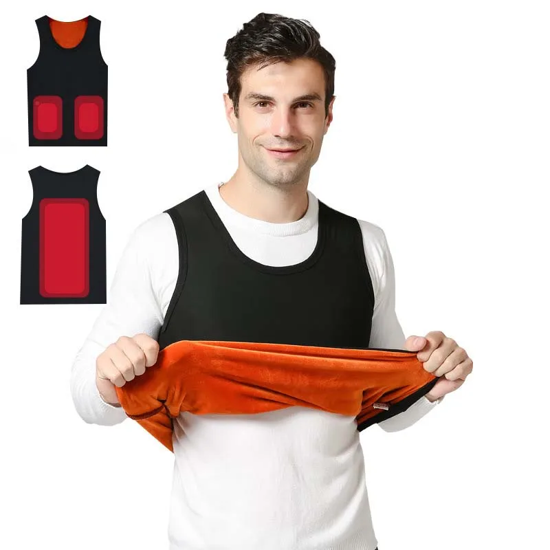 Men Women Electric Heated Vest Jacket Winter Thermal Sleeveless Waistcoat Skiing Climbing Fishing Sportswear Usb Heater