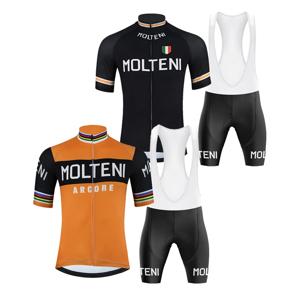 Classic Molteni Orange Short Sleeve Bicycle Jersey – Le Picot Classic Molteni Orange Short Sleeve Bicycle Jersey – Le Picot