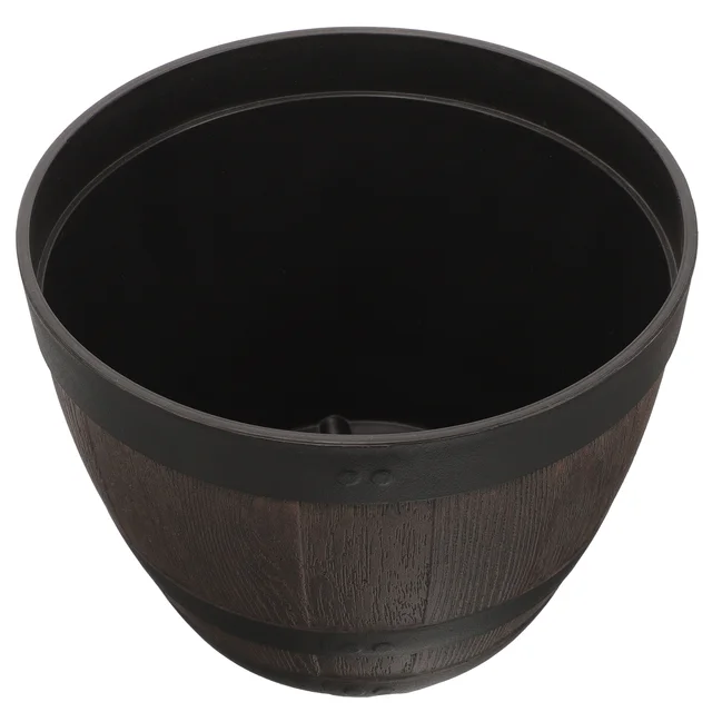 Barrel Planter Vegetable Pot Flower Pots Holes Plastic Potato Planting Garden Supply Growing 1