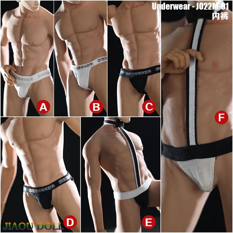 

JO22M-01 1/6 Scale Male Underpants Model Soldier Underwear Clothes Accessories Fit 12'' TBL PH JO Action Figure Body Dolls