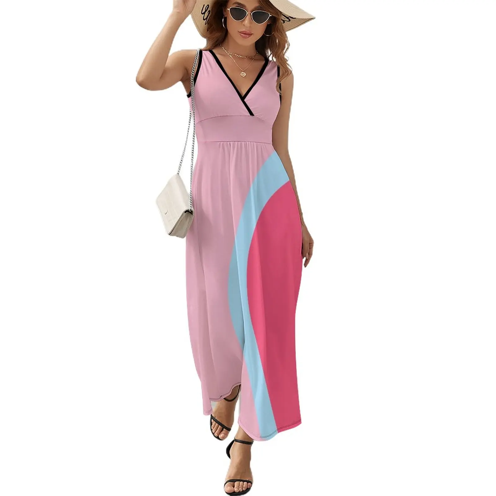 

Bubble Gum Wall Sleeveless Dress party dresses woman dress for woman