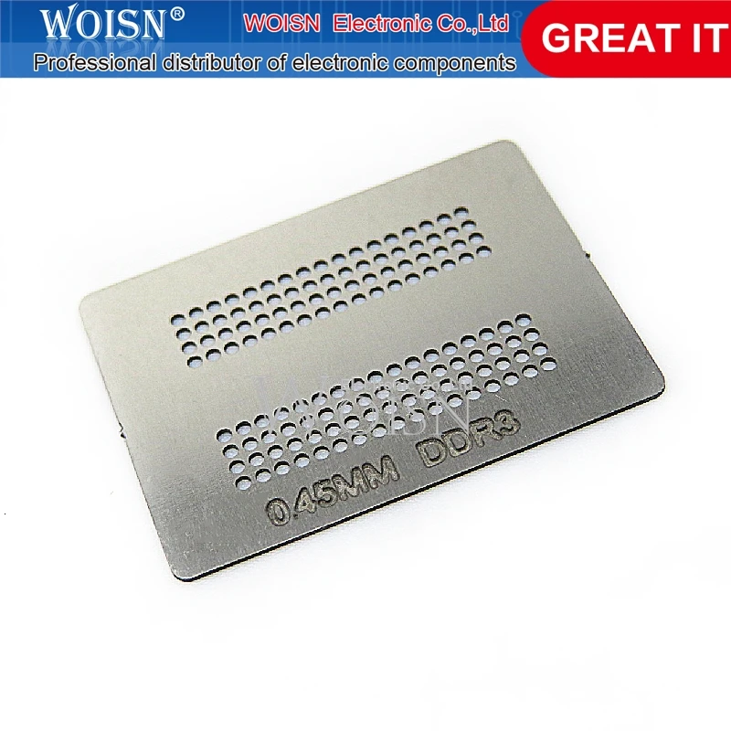 10Pcs Direct Heat Ps4 Bga Stencil Template Muslimeddr3 0.45Mm Sdram Solder Ball In Stock