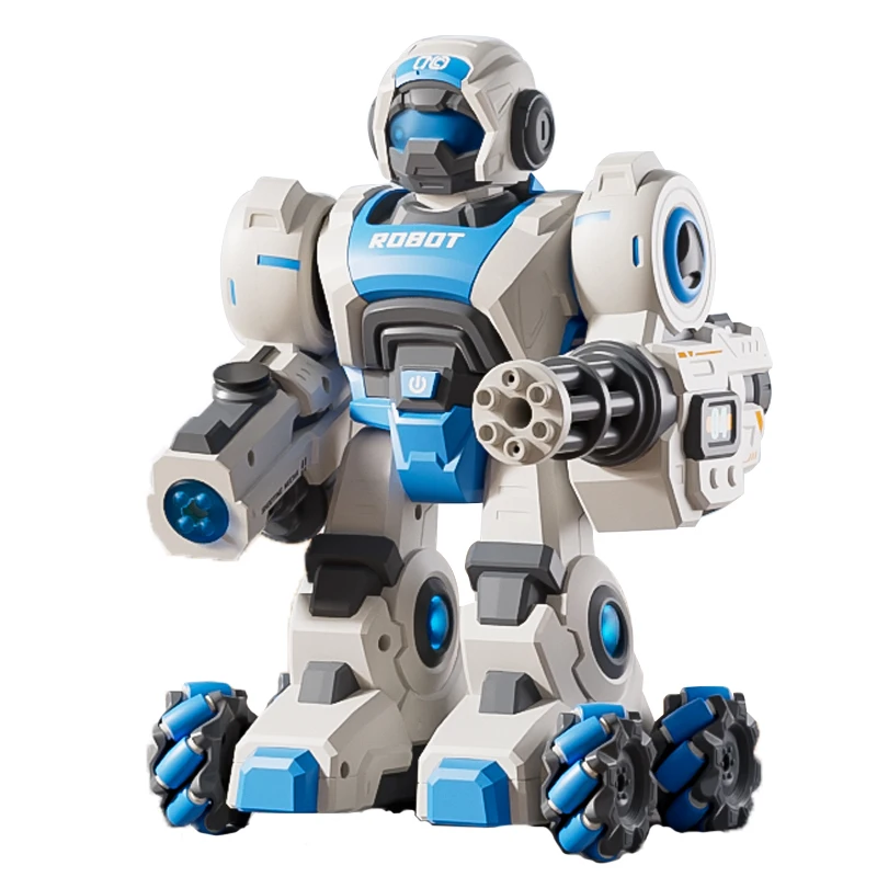 Puzzle Toy Deformation Remote Control Car Remote-Controlled Robot Battle Boxing Robot Toy  With Two Control  For Boys Girls 6