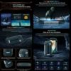 Blackview N6000SE Rugged Smartphone Mini 4.3'' Display MTK Octa Core 4GB RAM 128GB 13MP Camera 3700mAh Android 13 Mobile Phone 4