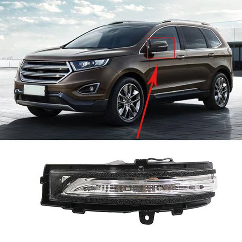 

Светодиодный указатель поворота на зеркало заднего вида, для Ford Edge 2015-2019