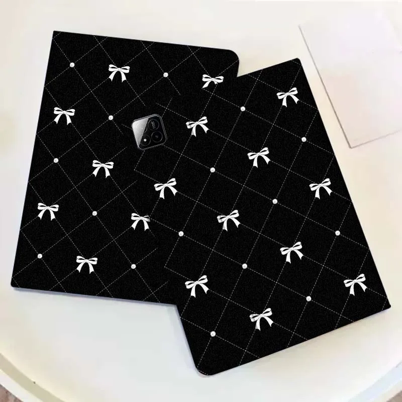 Elegant Bow Love Tablet Case Cover - Fashionable Protective Sleeve