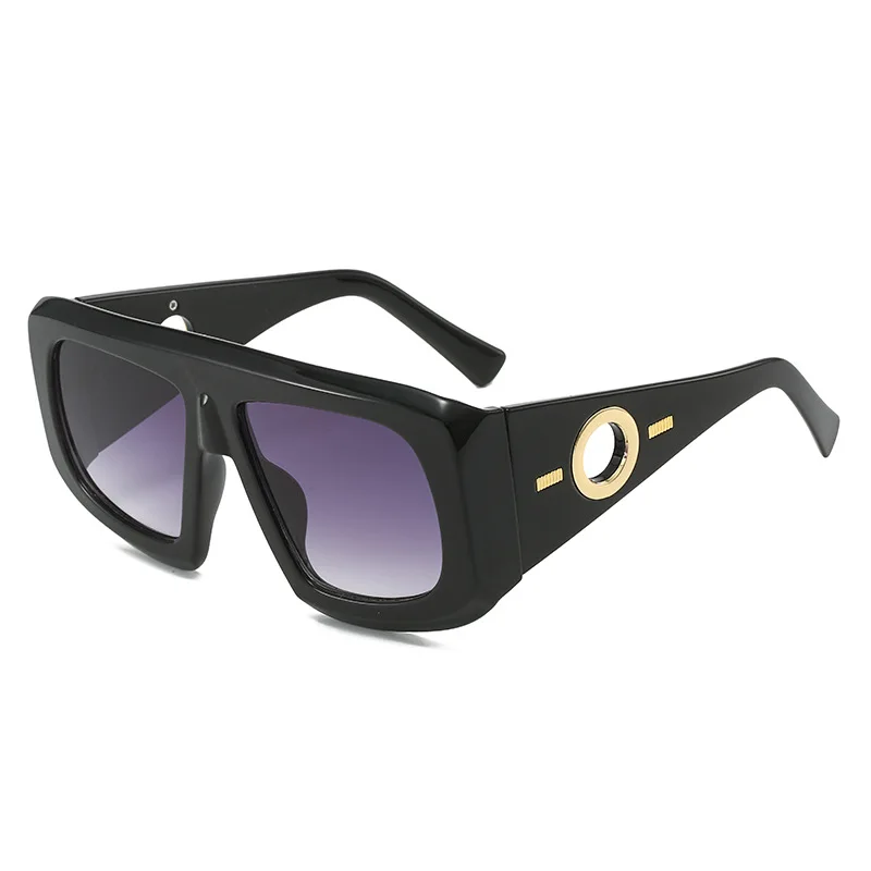 

Новинка Осень 2023 Модные солнцезащитные очки европейские и американские Персонализированные Солнцезащитные очки в большой оправе
