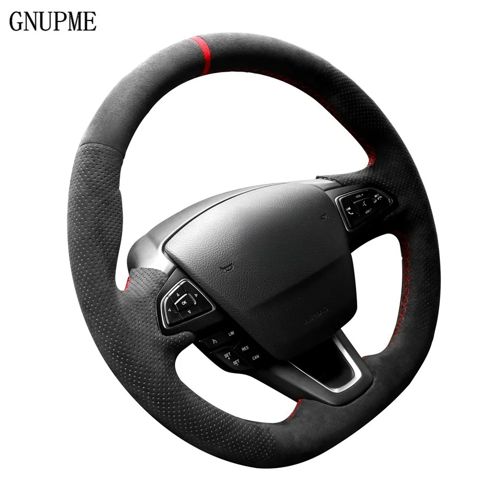 

Оплетка рулевого колеса для автомобиля Ford Focus RS ST-Line Kuga ST-Line Ecosport ST-Line