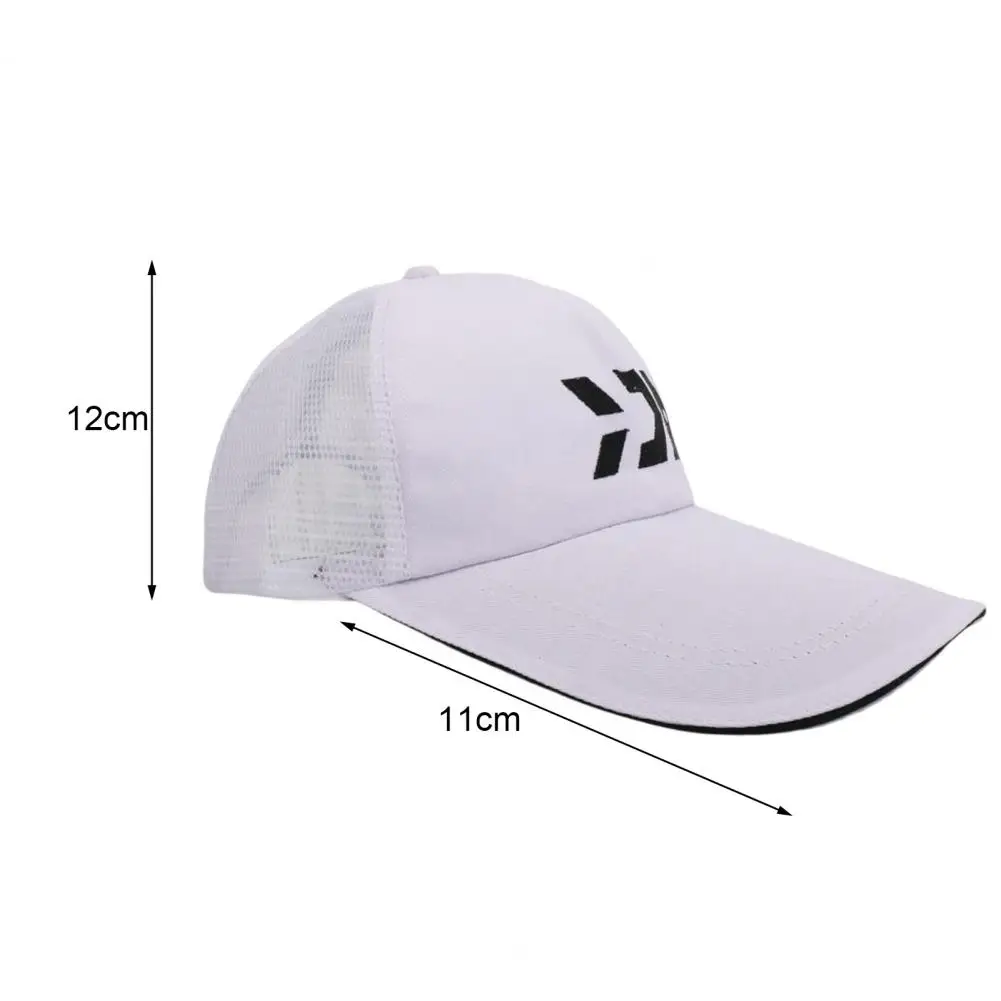 

Outdoor Hat Stylish Washable Sweat Absorption Outdoor Fishing Unisex Baseball Hat Daily Wear Peaked Hat Sun Hat
