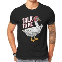 Top Gun Maverick Goose Film Original Shirts Talk To Me Goose Personalize Homme T-Shirt Oversized cotton tops tees Fitness tshirt