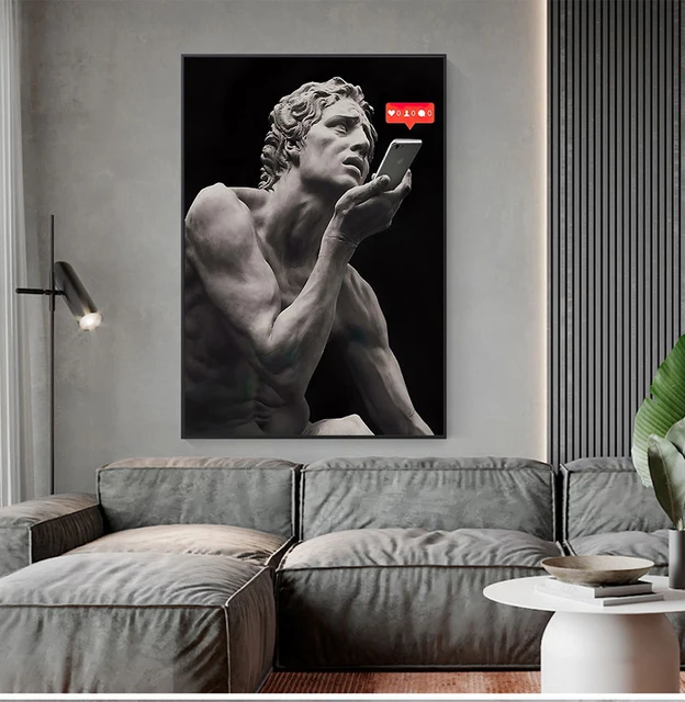 캔버스 페인팅 조각 홈 데코