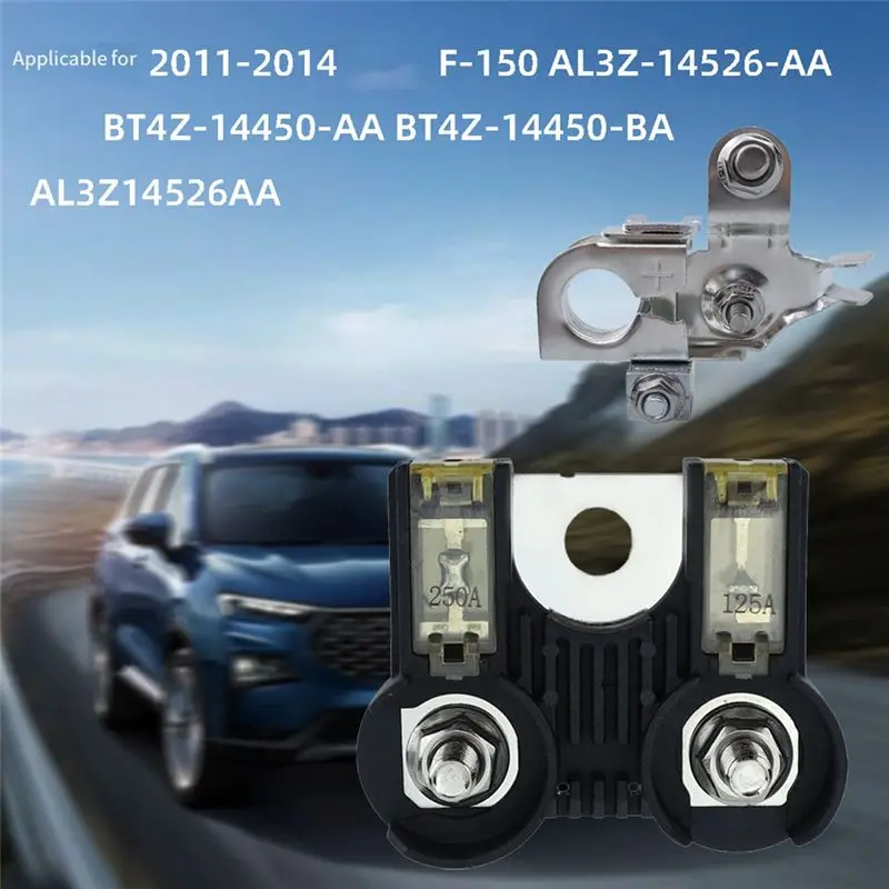 AL3Z-14526-AA 자동차 배터리 터미널 2극 퓨즈 (너트 포함) 포드 링컨용