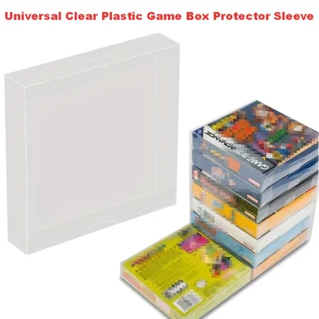 Protezione per Videogiochi Compatibile con: N64, SNES, Xbox One, 3DS XL, NDSL/DS Lite, Switch, PS5, PS4 Game Box |     Copertura Protettiva in Plastica Trasparente