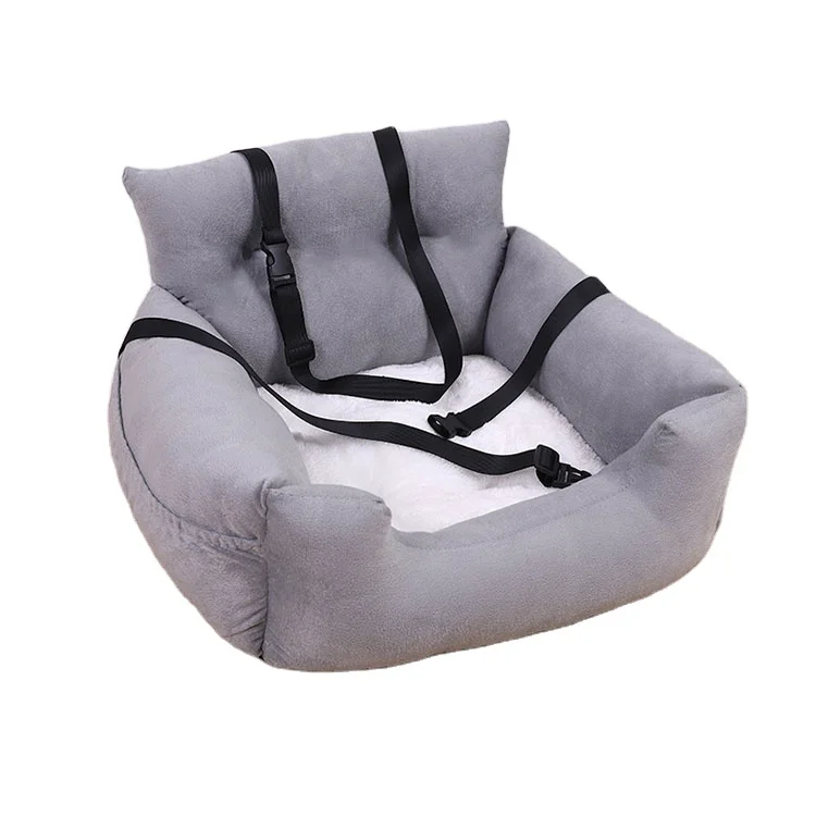 Car Pet Beds Luxury Dog Seat cover Booster High Quality Anti-collision Portable Travel For Outdoor