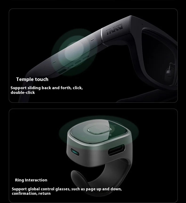 INMO GO2 AR Translation Glasses Intelligent Simultaneous OfflineTranslation Overseas Travel Class Translation Machine