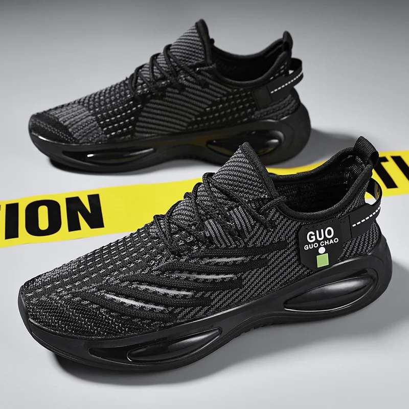 Ståltåhätta Trainers för män Andas Sport Löpning Promenadskor Lättviktsskor för män inomhus utomhussneakers_voghion.com