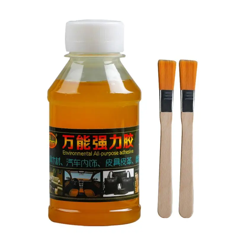 

Clear Fabric Glue 100ml Portable Liquid Fabric Glue Leather Repair Adhesive Strong Adhesion Fabric Bonding Glue Car Inside Roof