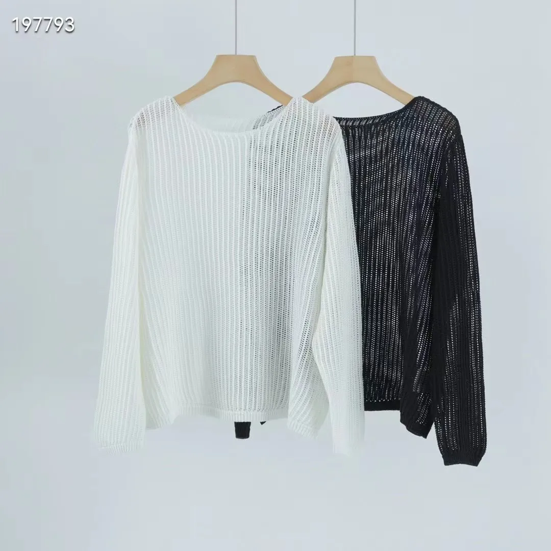 

Модные женские свитера ws0500 2024, популярная женская одежда в европейском стиле