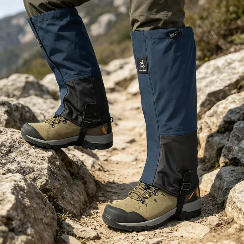  slider image of Durable Waterproof Leg Gaiters