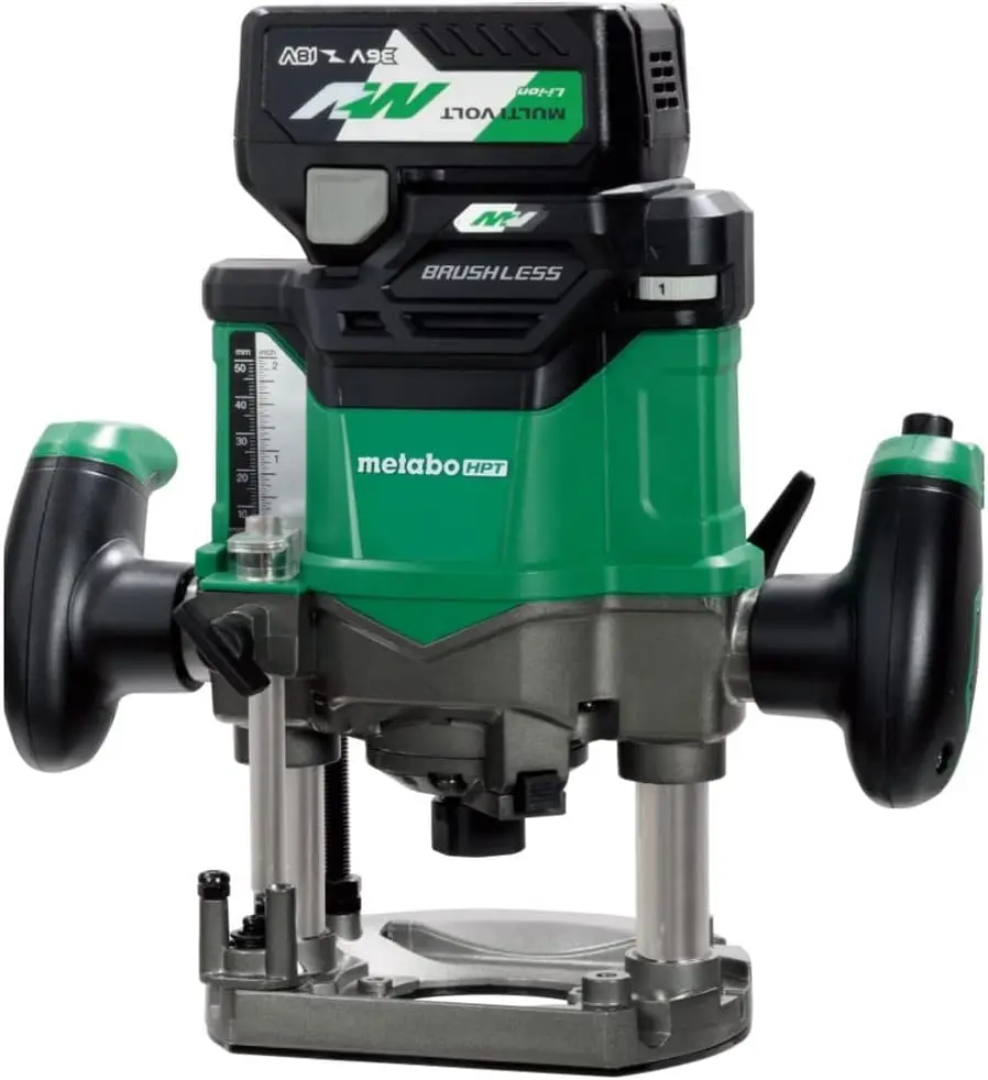 

Мультивольт Metabo HPT 36 В™Комплект беспроводного фрезерного станка включает в себя 1/2-дюймовые и 1/4-дюймовые цанги переменной скорости опциональный адаптер переменного тока