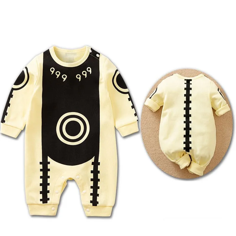 Baby Jumpsuit Cotton  Toddler Anime Romper Baby Boy Girl Halloween Party Cute Cotton Jumpsuit Newborn Cartoon Cosplay Costume For Infant 0-24 Months cheap baby bodysuits	