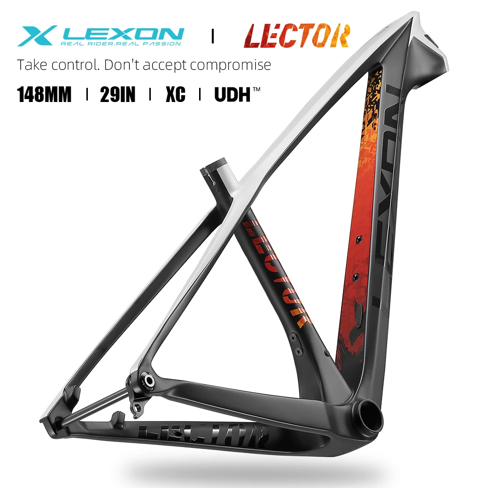 Lexon Carbon MTB Frame 29er Plus 148*12mm UDH Carbon Bicycle Frameset 15 17 19inch HANDLEBAR SEATPOST BOOST Bike Parts bicycle parts,bicycle frame