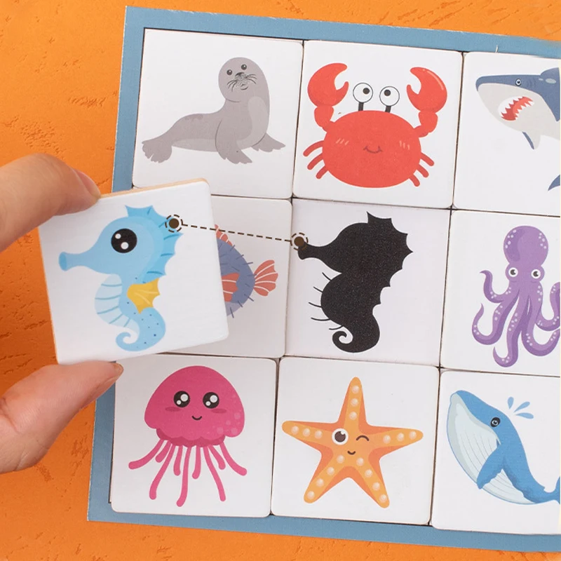 Montessori Shadow Matching Puzzle 1