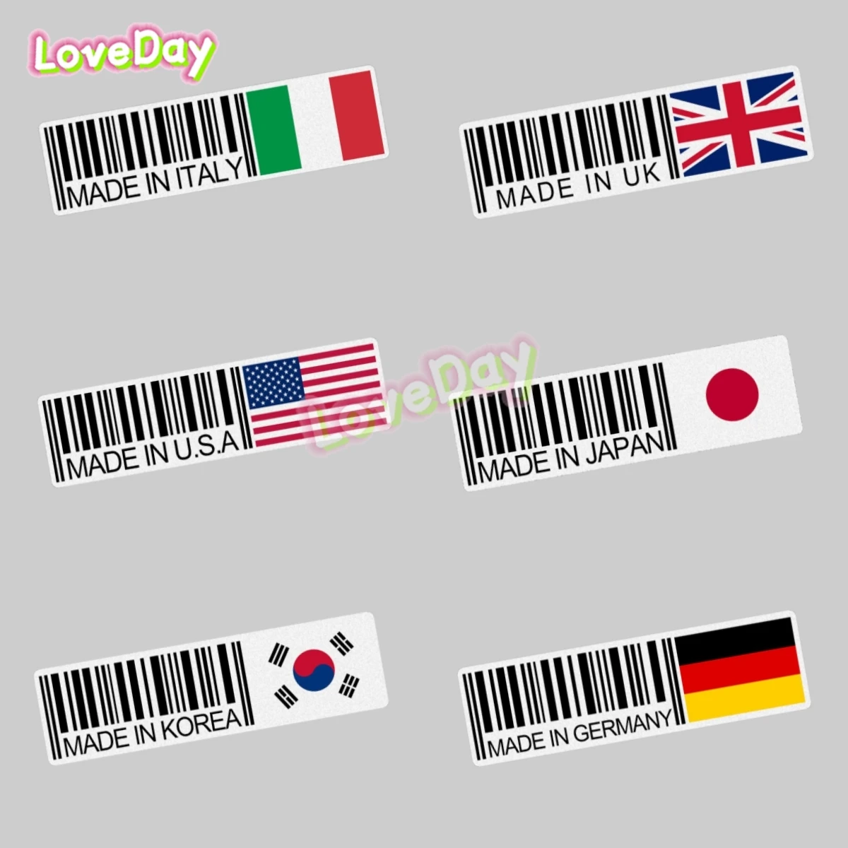 Vibrant International Flag Vinyl Stickers - Fun Decorative Decals for Car, Luggage, Phone, & More