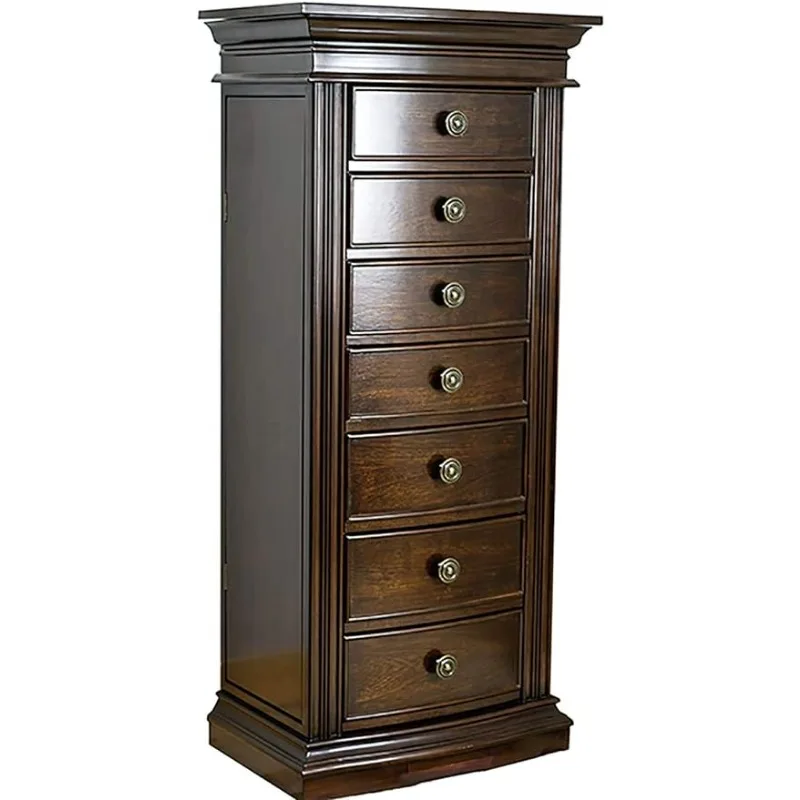 

Hives and Honey Landry Jewelry Armoire, 18W x 12.5D x 40H", Walnut