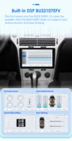 Auto radio za Opel Astra H 2004 Antara Corsa C D Meriva Zafira Vivaro Combo 4