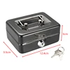 Protable Key Safe Box Key Locker Mini Steel Piggy Bank Safety Box Storage Hidden Money Coin Cash Jewellery With Drawer Carry Box 4