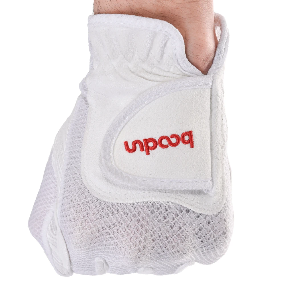 Equestrian gloves, women's mesh breathable lightweight colored bag, all day comfortable grip golf gloves 1727 4