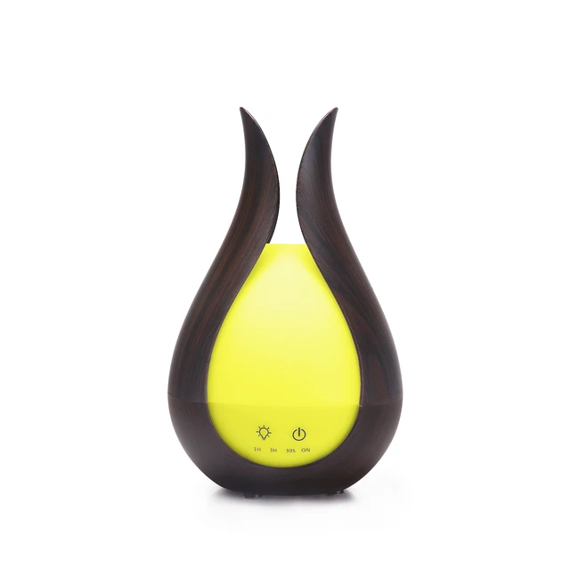 200ML Mini Aromatherapy Humidifier Ultrasonic Essential Oil Diffuser  Aroma Diffuser With 7 LED Color Light Remote Control 2