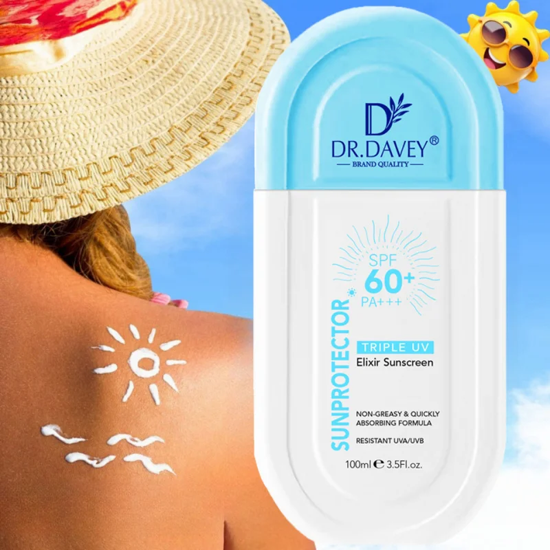 FACE & BODY SUNBLOCK SPF60+++ sun cream Sunscreen Isolation UV Protection Refreshing Non-Greasy Full Body Suitable for Men and W