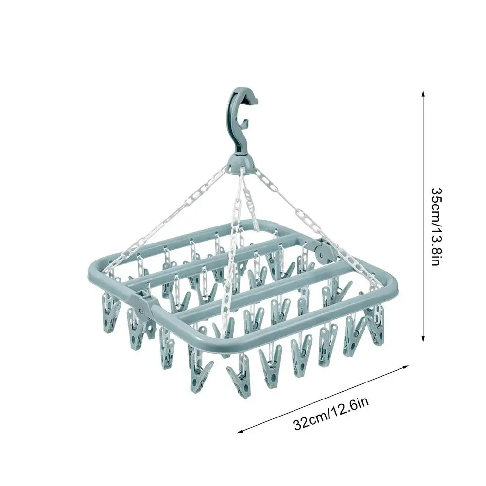 Tendedero para calcetines, Tendedero para colgar ropa con 32 clavijas a  prueba de viento, Tendedero plegable para calcetines, Ropa interior, Ropa  de bebé, Toallas (Rosa) oso de fresa Electrónica