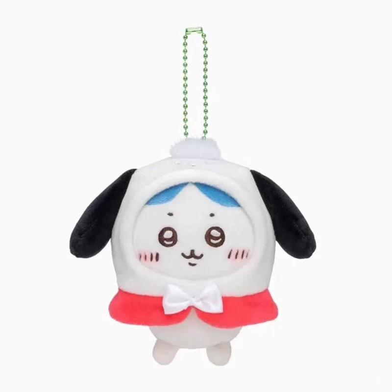 Sanrio Cinnamoroll Pom Pom Purin Plush Toys Kawaii Keychain Cartoon Pachacco Backpack Pendant Accessories Boy Girl Birthday Gift plush toy plush doll plush keychain key chain backpack decoration