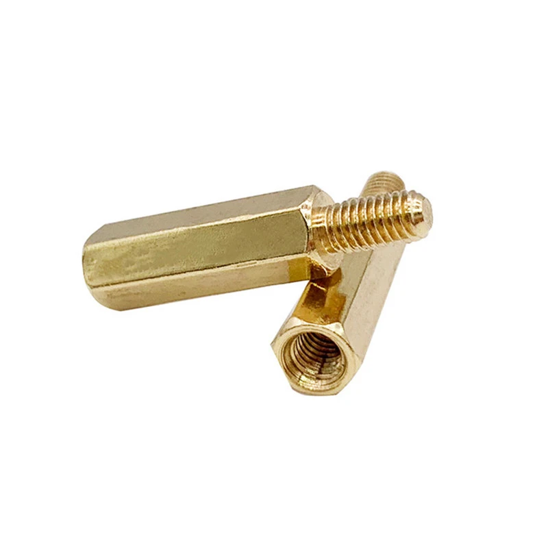 M2 M2.5 Brass Male Hex Spacer Hexagon Standoff AliExpress