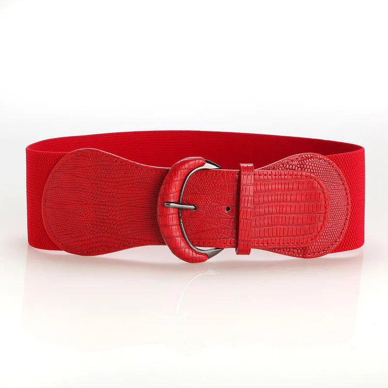 Corset Belt Wide Red Belt For Ladies New Design Women Belt Red
