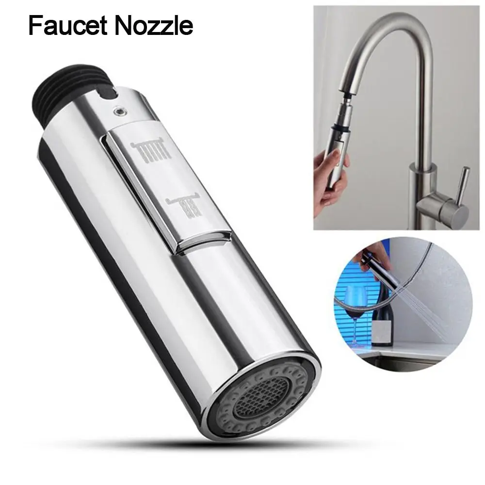ABS Silver Kitchen Sink Mixer Tap Nozzle Sprayer