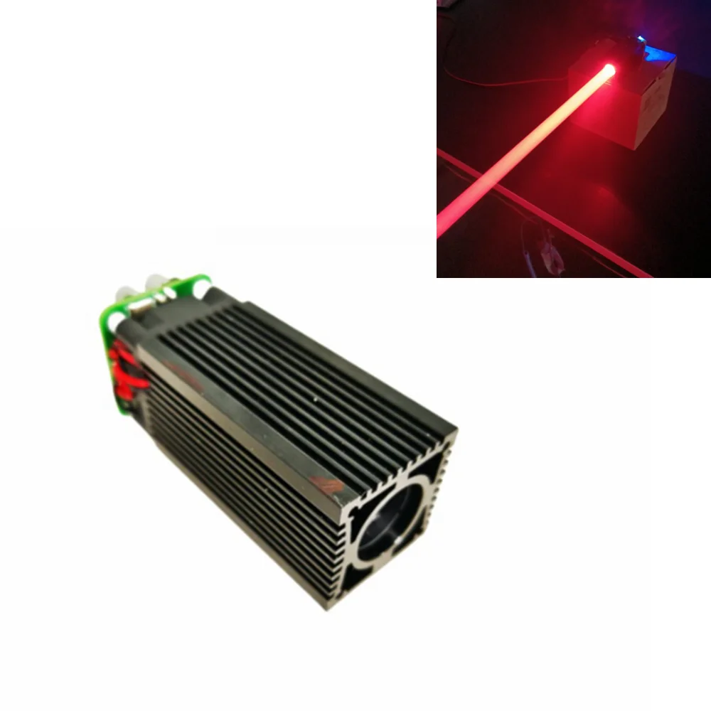 Coarse light 638nm 700mW/1.2W Red Laser module warning laser light