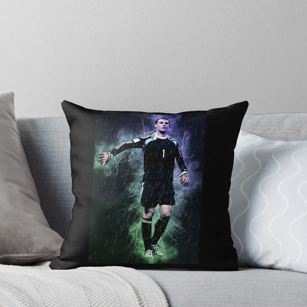 

Manuel Neuer Throw Pillow New year christmas decorations 2024 ornamental pillows