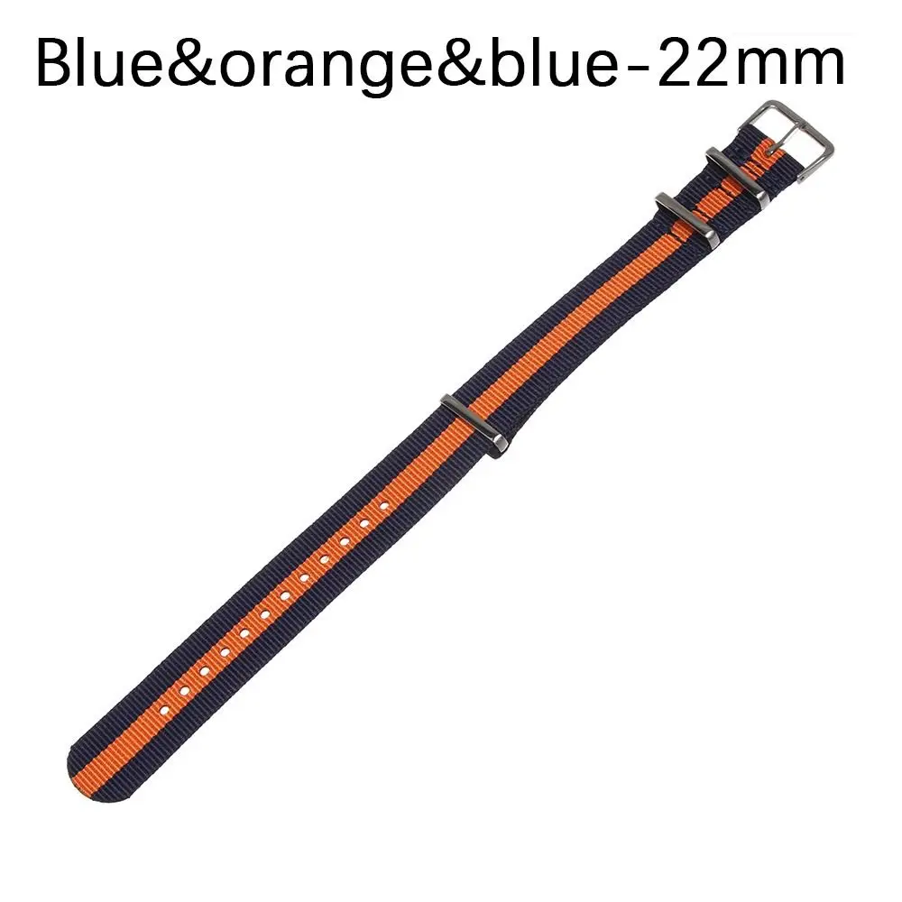 Sangle Sport élastique 2 Bracelets Montre Nylon Élastique - Boucle Réglable - Confortable Et Sportif (16-24mm) Bracelet Montre Nylon