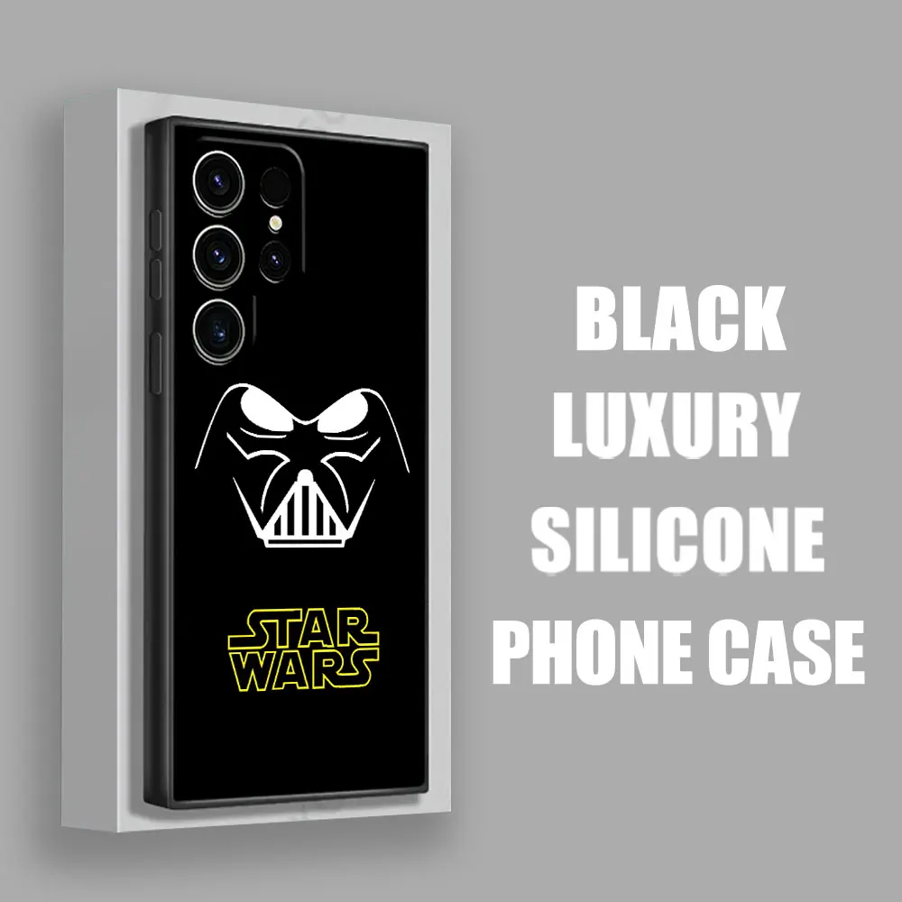Galaxy-Themed Soft Phone Case - The Last Jedi Design
