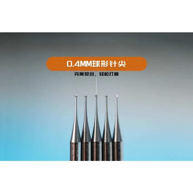 Rabbitfix 0.3mm/0.4mm 연마 바늘 초미세 고경도 볼 바늘 2.35mm 조각 휴대폰 수리 도구